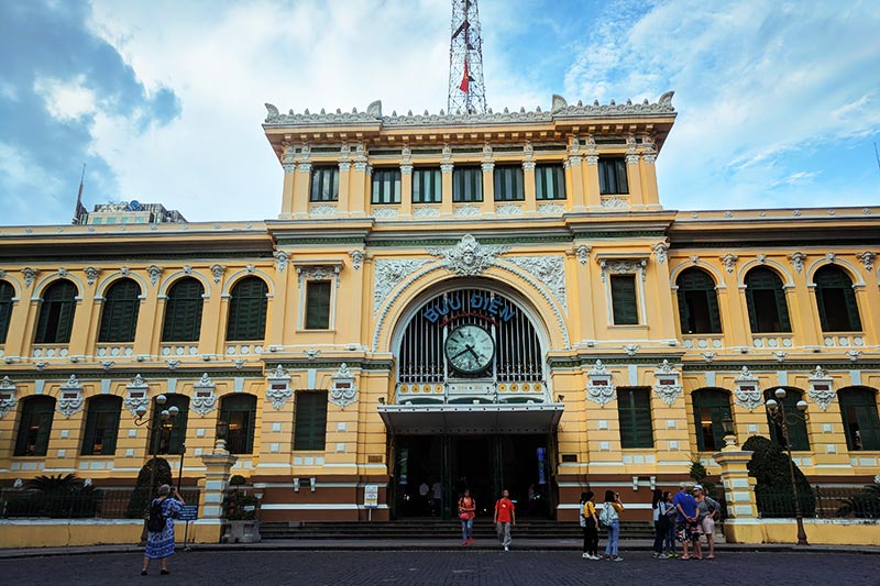 Central Post Office Ho Chi Minh city Nadova Tours